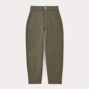 Everlane Women's Utility Barrel Pant in Olive, Size 12
